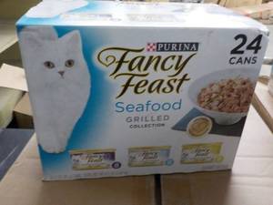 24 Cans Purina Fancy Feast Seafood ...