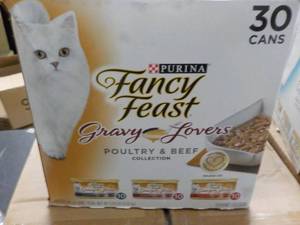30 Cans Purina Fancy Feast Gravy Lo...