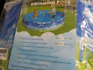 Foldable Swimming Pool for Pets or ...