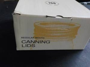 Regular Mouth Canning Lids...