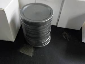 300 Regular Mouth Canning Lids...
