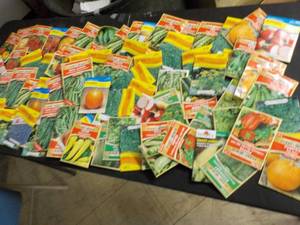 75 Garden Seed Packets...