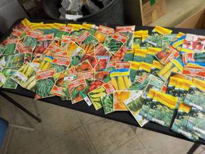 90 Garden Seed packets...