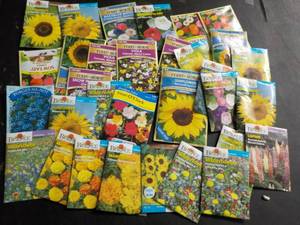 30 Flower Seed Packets...
