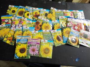 30 Flower Seed Packets...