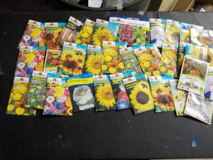30 Flower Seed Packets...