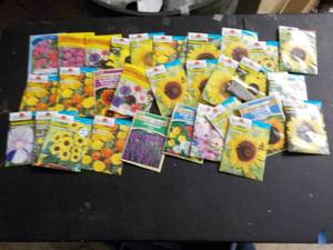 30 Flower Seed Packets...