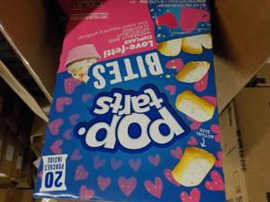 Box of Pop Tarts Bites 20 Pouches...