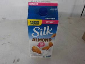 5 Half Gallons Silk Almond...