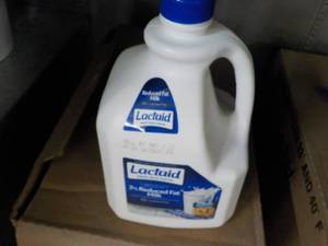 6 Gallon jugs Lactaid Milk...