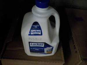 6 Gallon jugs Lactaid Milk...