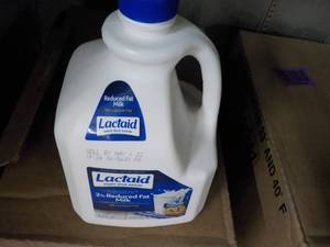 6 Gallon jugs Lactaid Milk...