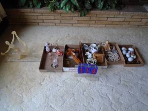 Qty of 5 flats of assorted treasures. As shown.