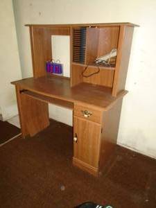 Computer desk. As shown.