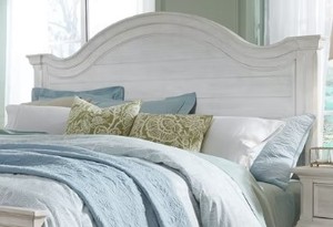 lot 408 image: Liberty Furniture Bayside King Panel Headboard, 249-BR15.