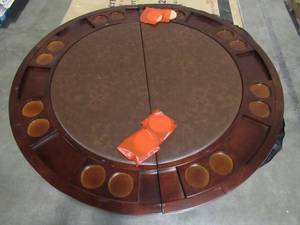 lot 407 image: Steve Silver TU5050GT Tournament Game Table Top Only - Cherry, TU5050GT.