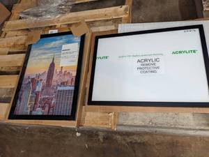 lot 313 image: Acrylite Gallery Premium Frame & FrameAmo Picture Frame