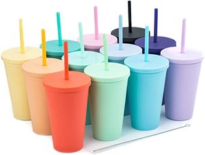 lot 36 image: Strata Acrylic Insulated Classic Tumblers, Set of 12