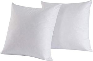 lot 121 image: 2 Sets of Pillow Inserts - 27 x 27 and 18 x 18