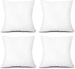 lot 120 image: 2 Sets of Edow 18 x 18 Pillow Inserts