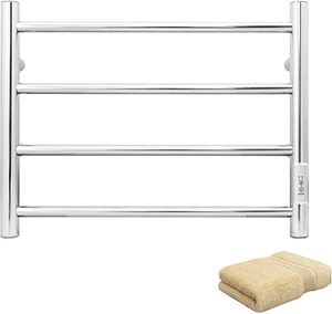 lot 219 image: DailyLife 4 Tier Heated Bath Towel Rack