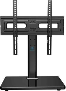 lot 203 image: Stand Steady Keyboard Tray & Perlesmith Swivel TV Stand