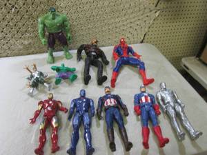 (F-0) Assorted Action Figures...