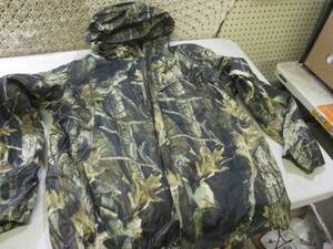 (BS) Columbia Camo Rain Jacket with...