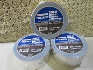(CSB) 3 Rolls Polyken 360-17 Foilas...