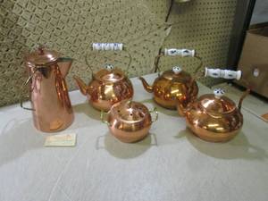 (D-3) Assorted Estoril Copperware ...