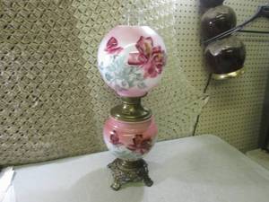 (FS) Vintage Lamp 24 Tall See Phot...