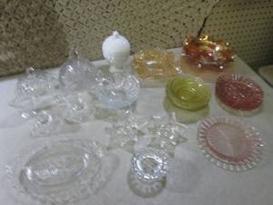 (BS) Assorted Glass Bowls Candle Ho...