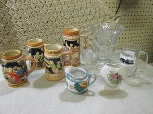 (RM3) Vintage MugsSteins Made In J...