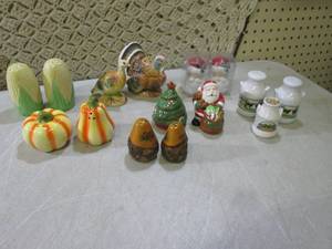 (BS) Assorted Salt & Pepper Shakers...