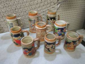 (RM4) Assorted Vintage SteinsMugs ...