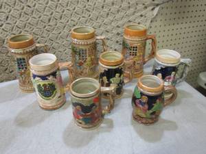 (RM3) Assorted Vintage SteinsMugs ...