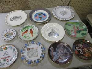 (CSB) Assorted Collector Plates...