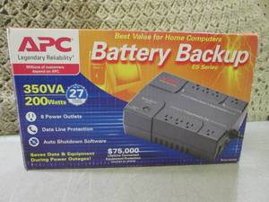 (F-0) APC Battery Backup ES Series ...