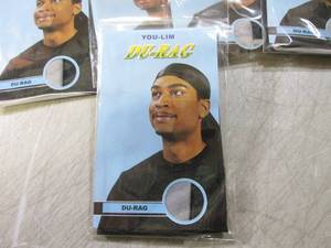 (EC1) Lot of 11 2-Tone Du-Rags Blac...