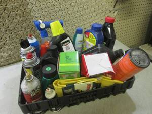 (EC1) Assorted Fluids Oils Etc See ...