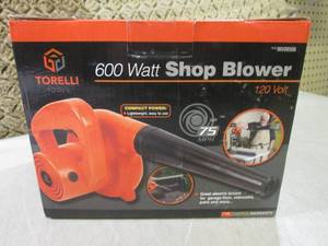 (F-0) Torelli 600 Watt Shop Blower...