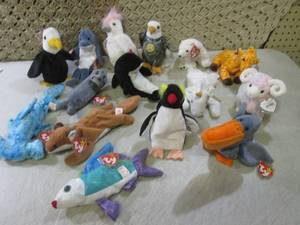 (CSB) Assorted TY Beanie Babies...