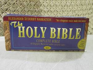(BS) The Holy Bible on 48 Cassette ...