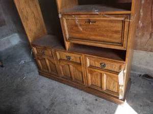 Piano and entertainment center
