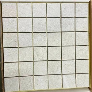 39 Sheets Sichenia Lecave Limestone Blanco Italian Porcelain 2 x 2 Mosaic Tile