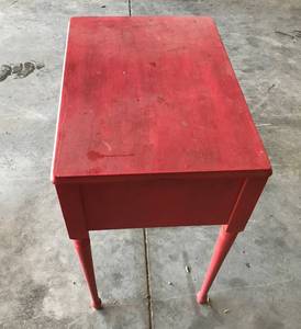Small Red Desk