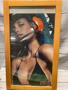 lot 15 image: 2004 Stihl Framed Art 14 X 24