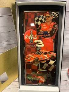 lot 23 image: 1999 Dale Earnhardt Limited Edition Clock 11 X 23