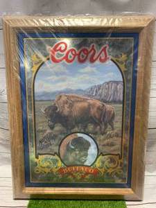 lot 27 image: Coors Buffalo Nature Series No. 4 Mirror