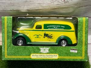 lot 74 image: John Deere 1938 Chevy Panel Pickup Truck